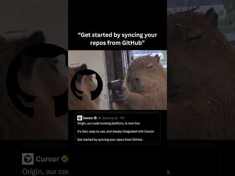We got GitHub alternative before gta6 - Cursor Origin