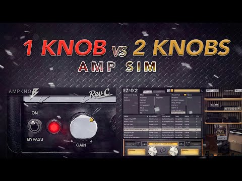 1 knob vs. 2 knob Amp Sim / Bogren vs. Lewis / Bogrendigital vs. Toontrack