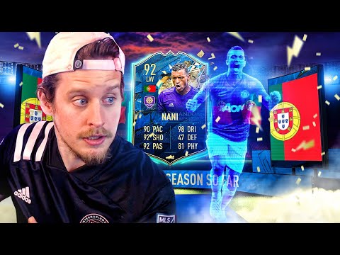 A LEGEND REBORN?! 92 TEAM OF THE SEASON NANI PLAYER REVIEW! FIFA 20 Ultimate Team