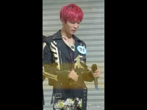 130829 Mnet Wide Open Studio: Girl Group Dance [틴탑(Teen Top) - L.Joe Focus]