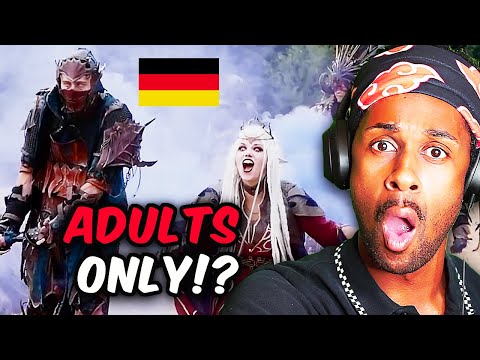 GERMANY'S LARPING SCENE IS INTENSE!!AMERICAN REACTS TO 10 Facts About Epic Empires | LARP in Germany