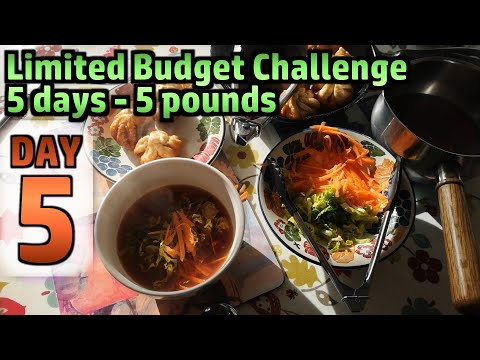 Limited Budget Challenge - £5 for 5 Days - DAY 5