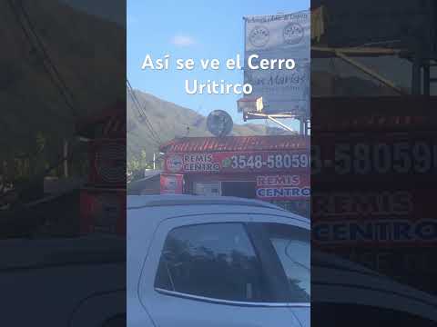 Así se ve el Cerro Uritirco de Capilla Del Monte