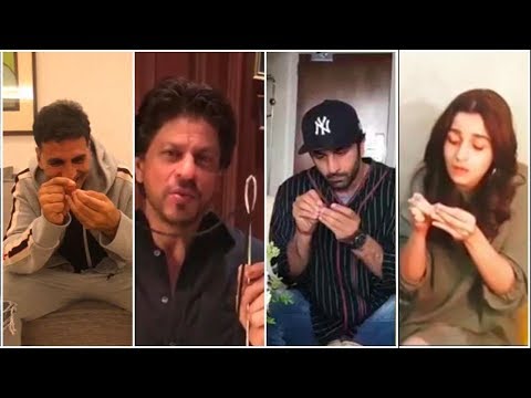 Bollywood Celebs FUNNY Sui Dhaga Challenge - SRK,Akshay Kumar,Alia Bhatt,Ranbir Kapoor,Karan Johar