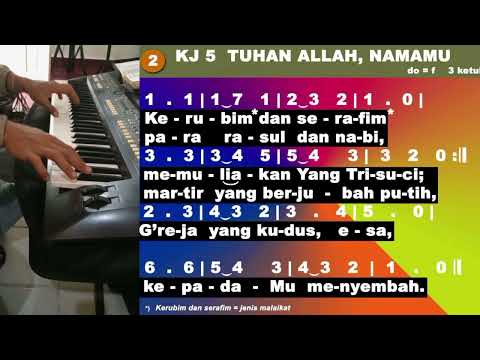 kj 05 " Tuhan Allah Namamu "