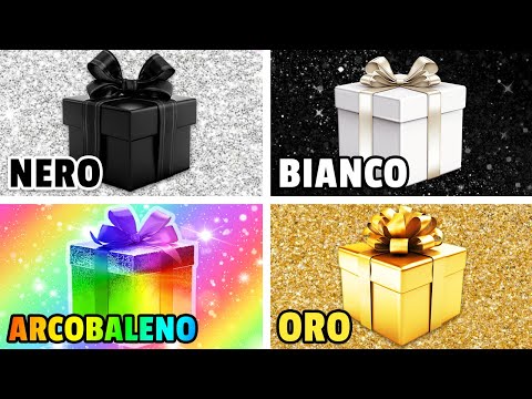 Scegli il tuo REGALO...! 🎁🌈🖤🤍👑 Quanto sei Fortunato?