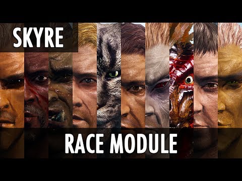 Skyrim Mod: Skyrim Redone - The Race Module