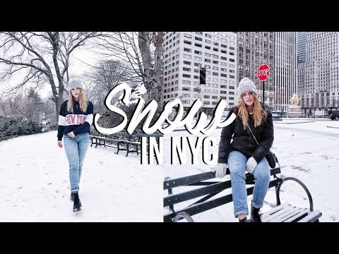 NYC PART 2 ☆ Snow, first Broadway show & delays