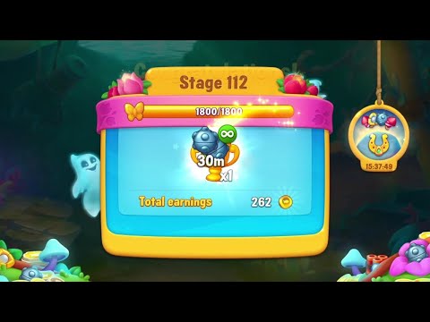 @Fishdom Win Strikes Atlantis Cup Stage 110 - 112, Got 30Min Bomb 💣