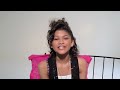 ZENDAYA Shake It Up Gives Advice On How To Make It Big