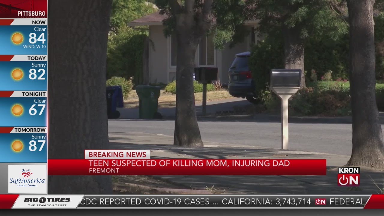 14-year-old arrested for fatally stabbing his mom, injuring dad: Fremont police
