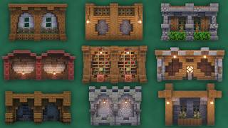 10 Minecraft Wall Designs (Ep.1)