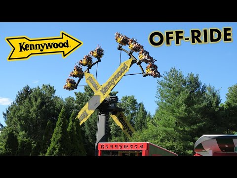 Kennywood Off-Ride Footage, Perfect Mix of Old and New Rides | Non-Copyright