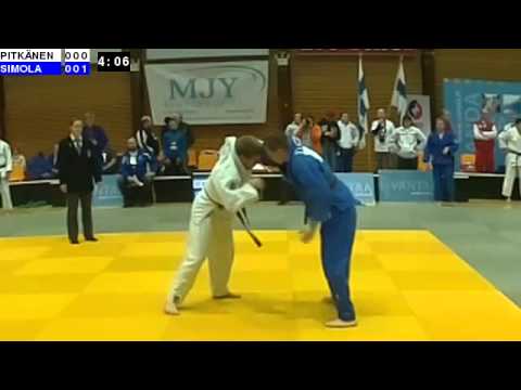 Judon SM 2015: M-81: PITKÄNEN - SIMOLA