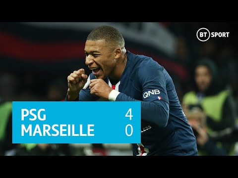 PSG vs Marseille (4-0) | Ligue 1 highlights