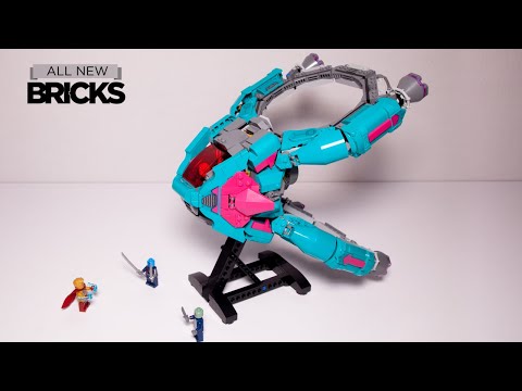 Vidéo LEGO Marvel 76255 : Le nouveau vaisseau des Gardiens