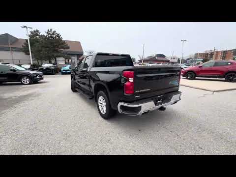 2021 Chevrolet Silverado 1500 Crew Cab Short Box 4-Wheel Drive LT in Black for sale at Boyer Pickering Chevrolet Cadillac Buick GMC Ltd. in Pickering, ON