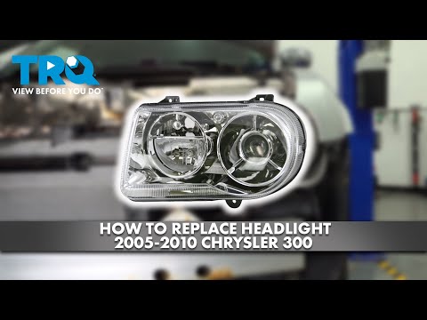 How to Replace Headlight 2005 2010 Chrysler 300
