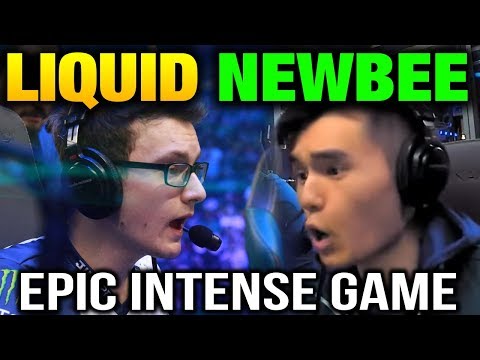 EPIC INTENSE CLOSE GAME LIQUID VS NEWBEE - Best Pro Game in Dota 7.07 So Far Game 2