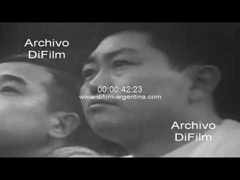 Boxing: Lionel Rose defeats Fighting Harada in the Bantamweight category 1968 ARCHIVE FOOTAGE