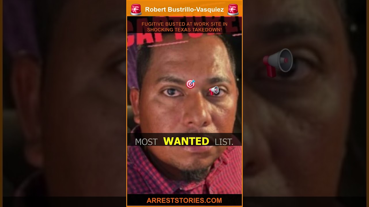 FUGITIVE BUSTED AT WORK SITE IN SHOCKING TEXAS TAKEDOWN!