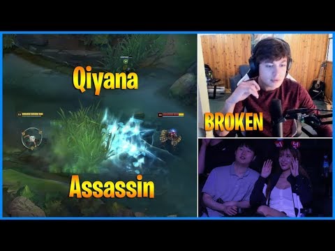 LL Stylish reacts to new champion Qiyana | Craps and Claps In a Minute | LoL Daily Moments Ep 491