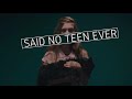 Cutting Said No Teen Ever