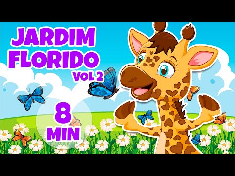 Jardim Florido vol 2 - Giramille 8 min | Desenho Animado Musical