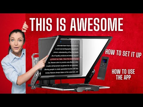 This is awesome: My Neewer X17 ii Teleprompter Review