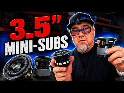 Can These Little 3.5" SkyHigh Car Audio Mini-Subs Make Bass? Lets Power them up! (first look)