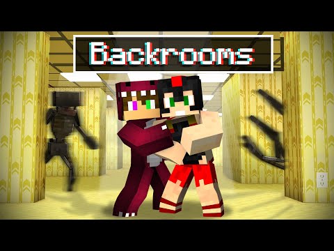 RaptorGamer - THE BACKROOMS of MINECRAFT😱 INVICTOR and RAPTOR TRAPPED