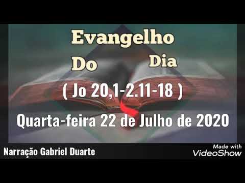 Evangelho do dia 22/07/2020 Com Reflexão ( Jo 20,1-2.11-18 )