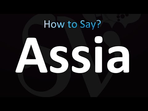 How to Pronounce Assia (correctly!)