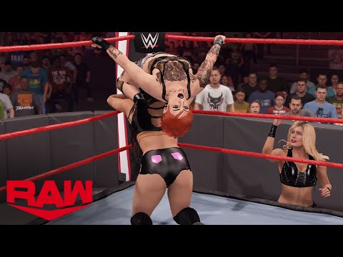 WWE 2K22 - RAW : Ruby Soho (w/ Toni Storm) vs. Mandy Rose