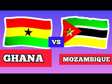 Ghana vs Mozambique country comparison||Which country is better