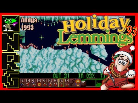 NRG: 5-10 Minutes of Gameplay - Holiday Lemmings '93 [Amiga]