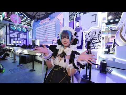 8K 3D 180VR footage taken  by TECHE 3D180VR camera at ChinaJoy 2023