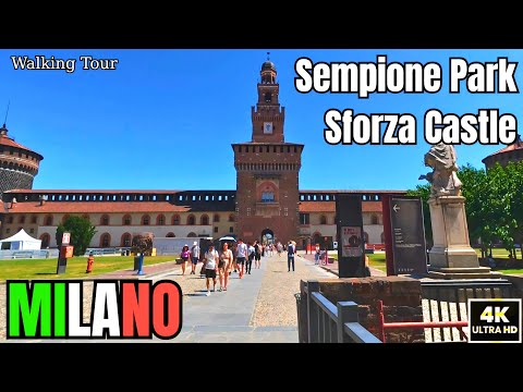 Sempione Park to Sforza Castle: A Peaceful Milan Walking Tour ITALY