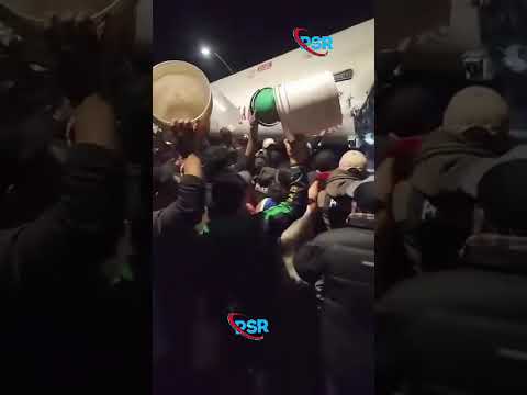 Camión cisterna cargado con diésel colisiona contra un tren en Villa MontesUn camión cisterna