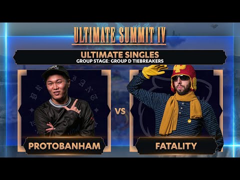 ProtoBanham vs Fatality - Ultimate Singles: Group D Tiebreakers - Ultimate Summit 4