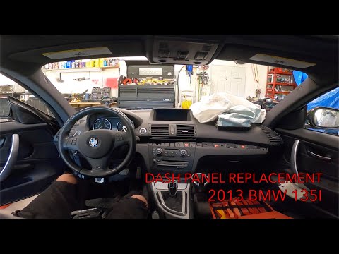 2013 BMW 135i Dash Panel Removal & Installation
