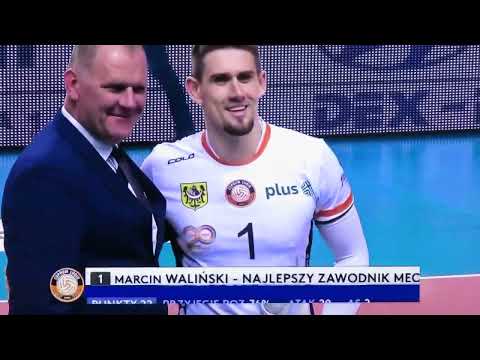 Marcin Waliński   - Outside Hitter (przyjmujący), Cuprum Lubin -Trefl Gdańsk, PlusLiga 2021/2022