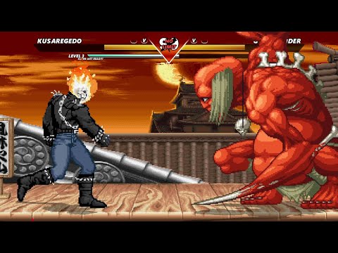 KUSAREGEDO VS GHOST RIDER - VERY EXCITING FIGHT WITH FULL POWER !