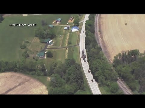 150-ton superload truck to stall traffic in the area