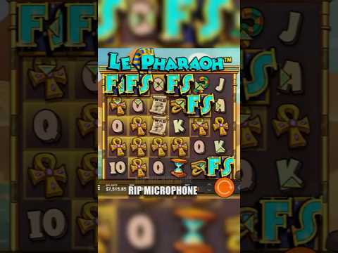 5 SCATTER BONUS LE PHARAOH SLOT - AGAIN!