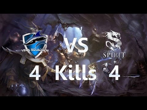 Dota 2: [VEGA vs SPIRIT] Deal 4-4 Kills After Team Fight!