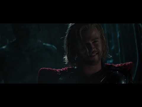 Thor fighting with Frost Giants