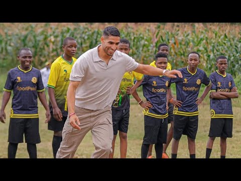 Achraf Hakimi - Sports Star's Visit Boosts Tanzania's Tourism