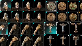 All Warlord Gear/Weapons [For Honor]