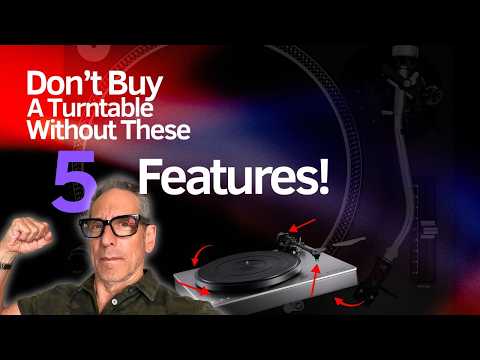 5 Features Your (First) Turntable MUST HAVE! (For Beginners Only)